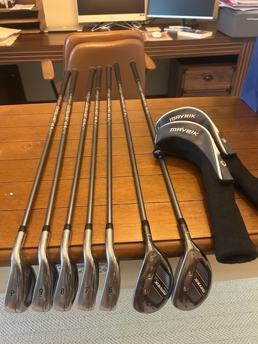 Callaway Mavrik Max Irons/Hybrids Set. Regular Flex Graphite. - Picture 4 of 4