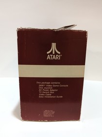 Atari 2600 Jr Console Complete In Box with 4 games.   All fully tested.