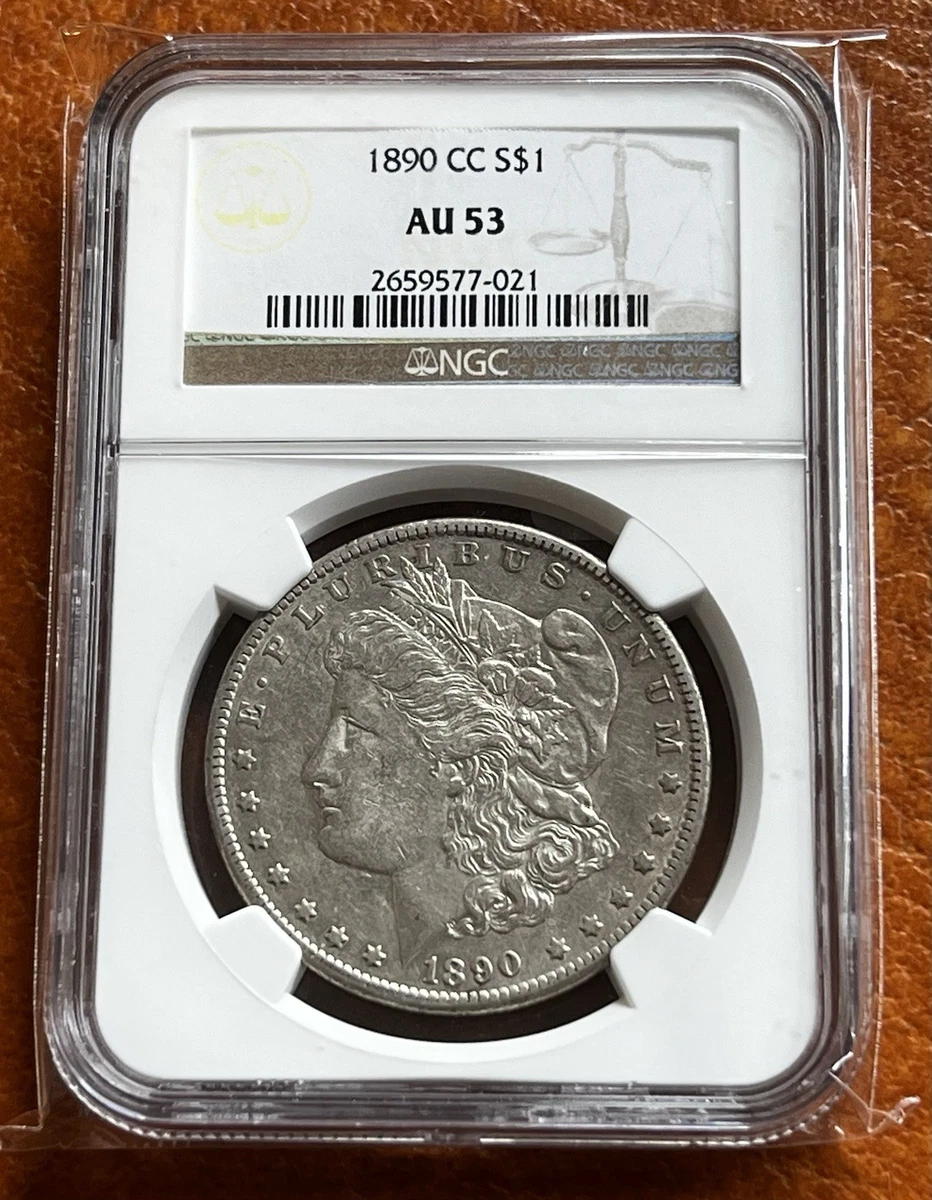 AU 53 Graded 1890 Year Morgan US Dollars (1878-1921) for sale | eBay