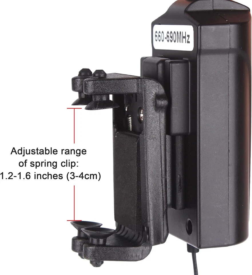 VT-5 Violin Microphone Wireless UHF Gooseneck Pick up Instrument Clip-On Mic Rec - Image 2 of 4