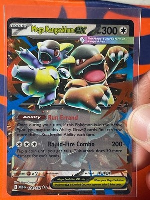 Mega Kangaskhan ex 104/132 Double Rare | Mega Evolution | Pokemon Card
