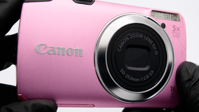 【美品・訳あり品】Canon PowerShot A3300 ピンク ⏯️[Excellent+5] Canon PowerShot A3300 IS 16.0MP Digital Camera