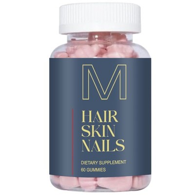 1~3X Hair Skin & Nails Gummies，Vegan Biotin Vitamins for Healthy Hair Skin Nails