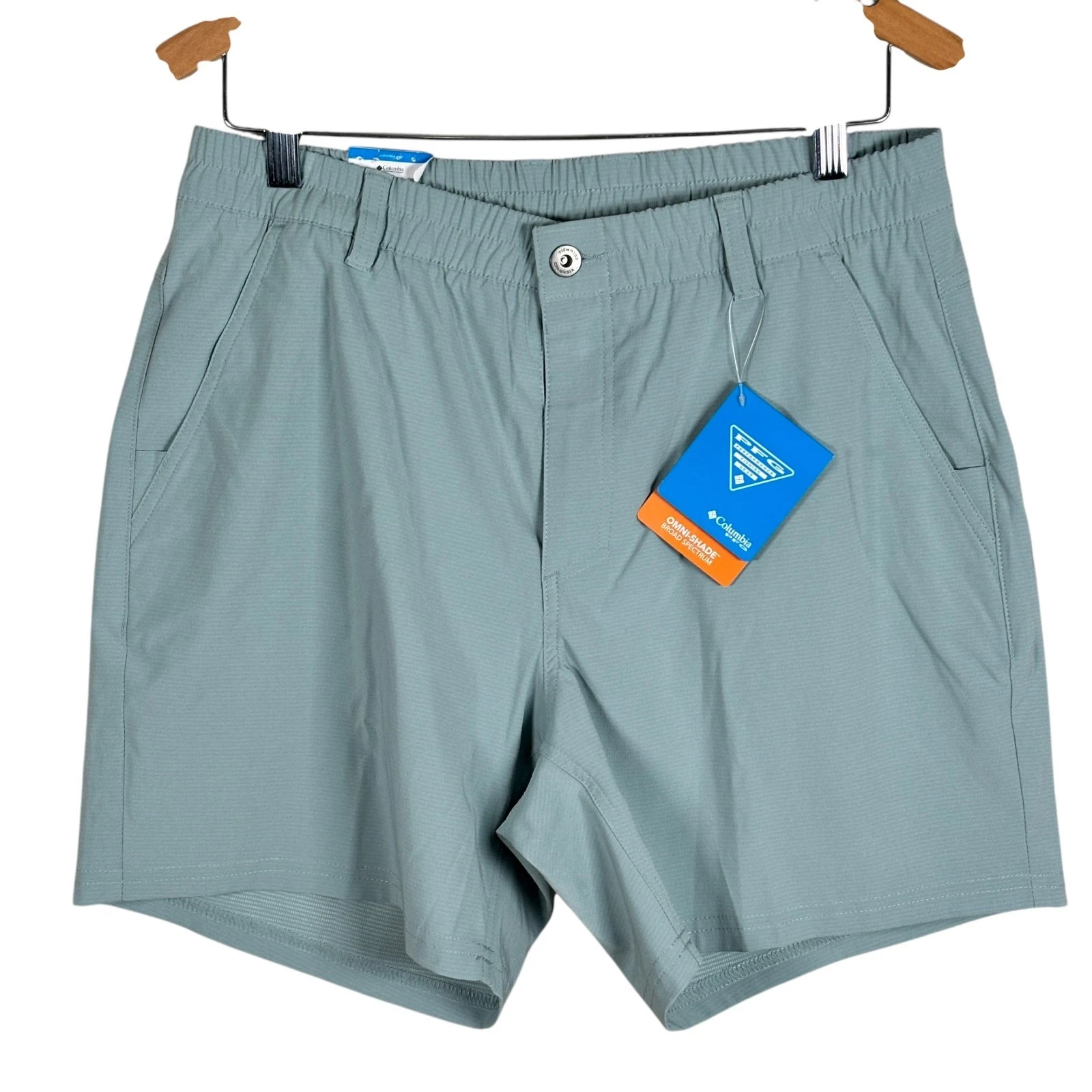 NEW Columbia PFG Uncharted Shorts Crushed Blue Mens S Lined Quick Dry $55
Opens in a new window or t