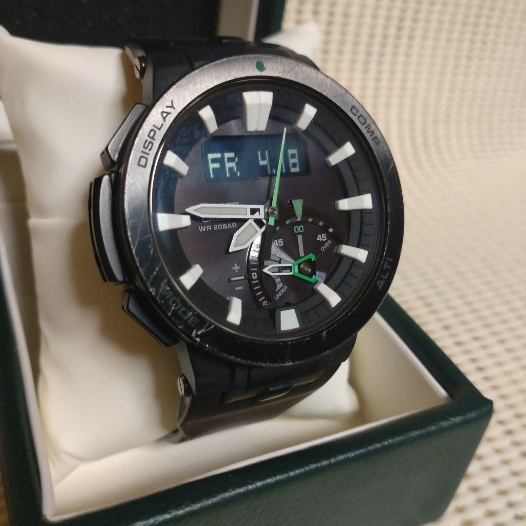 CASIO PRO TREK PRW-7000 Digital Analog Combination Model