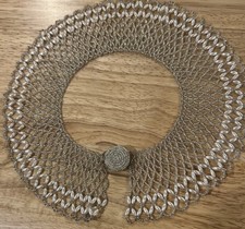 Beaded Collar necklace. Geometric Well made see pictures