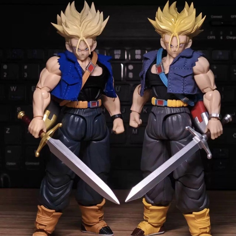 1/12 Scale Custom Coat Vest For 6'' Future Trunks Action Figure (No Figure) New
