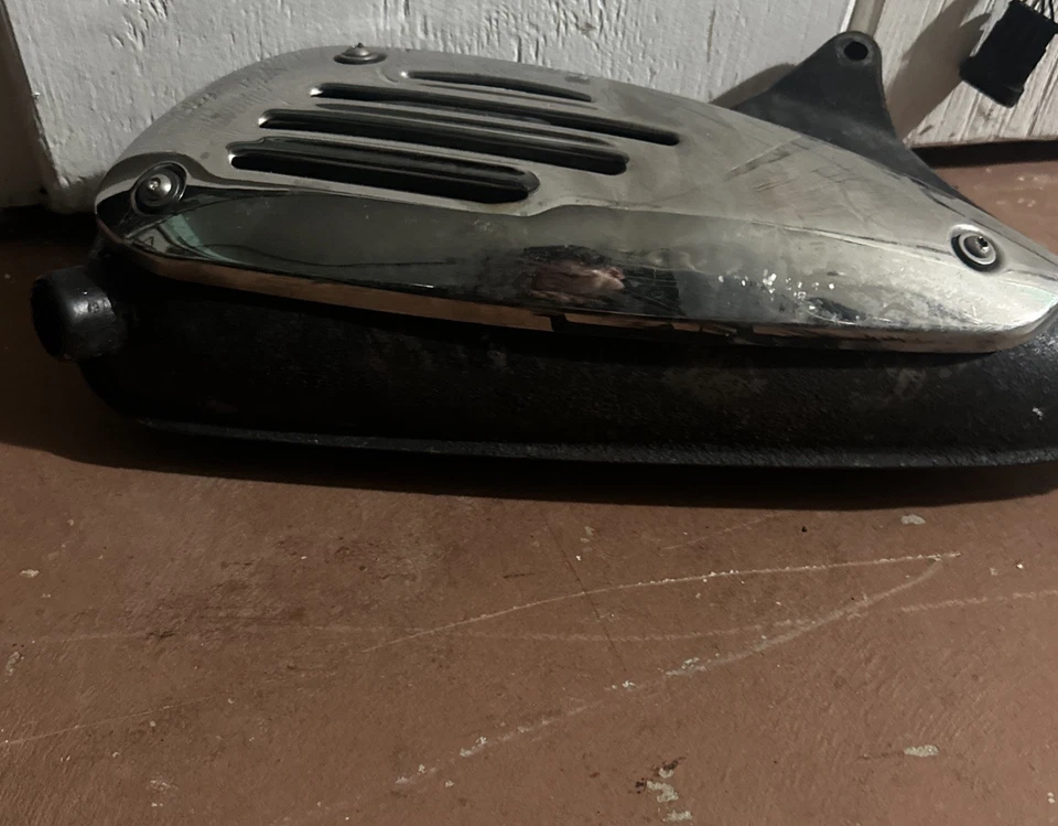 862 A VESPA S150 IE 2013 OEM ВЫХЛОПНОЙ КОЛЛЕКТОР СИСТЕМА И ЗАЩИТНАЯ КРЫШКА - Изображение 2 из 4