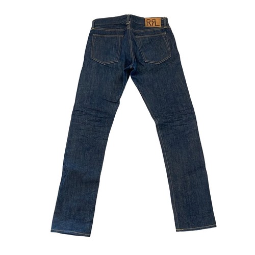 Ralph Lauren Double RL RRL Slim Narrow Shuttle Woven Selvedge Jeans 31x32 - Picture 1 of 10