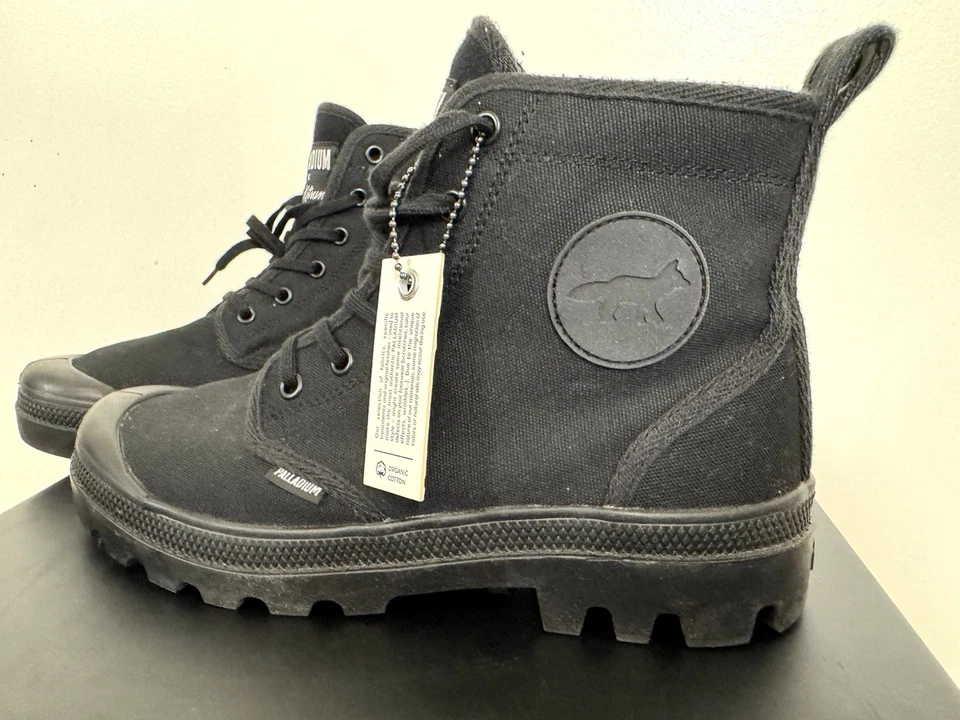 Zapatos Palladium x Café Kitsune Edición Limitada Para Hombre Botas Pallabrousse Talla 8 Foto 3 de 4