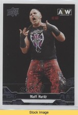 2023 Upper Deck AEW All Elite Wrestling Silver Foil Matt Hardy #28 READ 1ai1