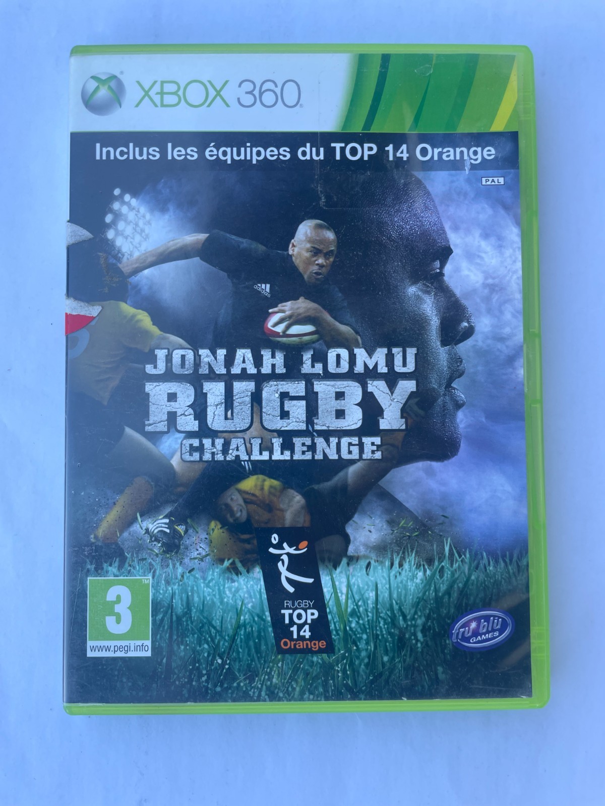 Jeux Video XBox 360 Jonah Lomu Rugby Challenge  PAL  Vers. Fr complet