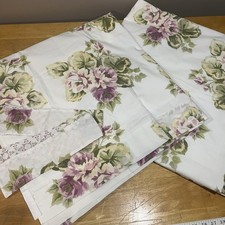 Rose Cottagecore Handmade Curtain Panels 42x8...