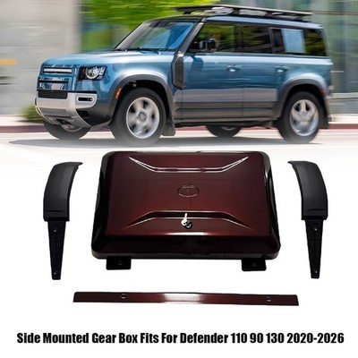 Sardinia Red Side Mounted Box Storage  Fits For Defender 110 90 130 2020-2026