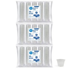 MED PRIDE 1oz Graduated Medicine Cups Clear Disposable Liquid Dose 1000-2000ct
