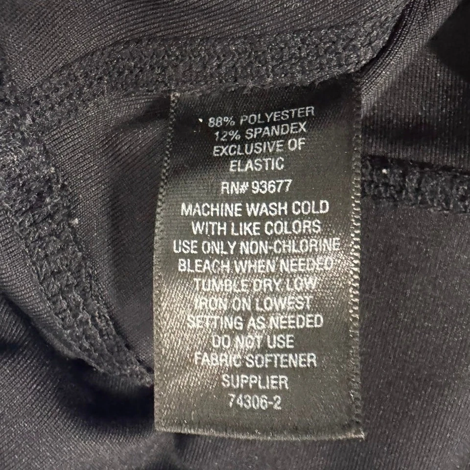 Leggings Xersion Grandes Carpi Para Mujer Negro Blanco Amarillo Poliéster Spandex Foto 4 de 4