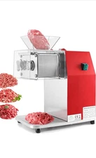 Commercial Meat Cutter Machine 1100watts 550 Lb Per Hr