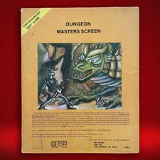 Dungeon Masters Screen REF1 9024 AD D 1e