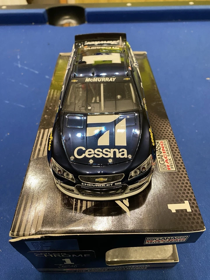 2016 Jamie McMurray #1 Cessna Chevy SS - 1 of 72- Color Chrome - NASCAR Diecast - Image 3 of 4