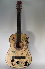 Guy Gilchrist, cartoonist custom autographed acoustic guitar #Z757