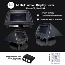 Nissan Skyline R34 Gtt Gtr Mfd Cover Bezel Street Edition Touch Display