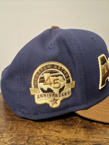 Sombrero De Colección Houston Astros New Era 59FIFTY COOPERSTOWN 45 Aniversario Talla 7 3/8 - Imagen 4 de 10
