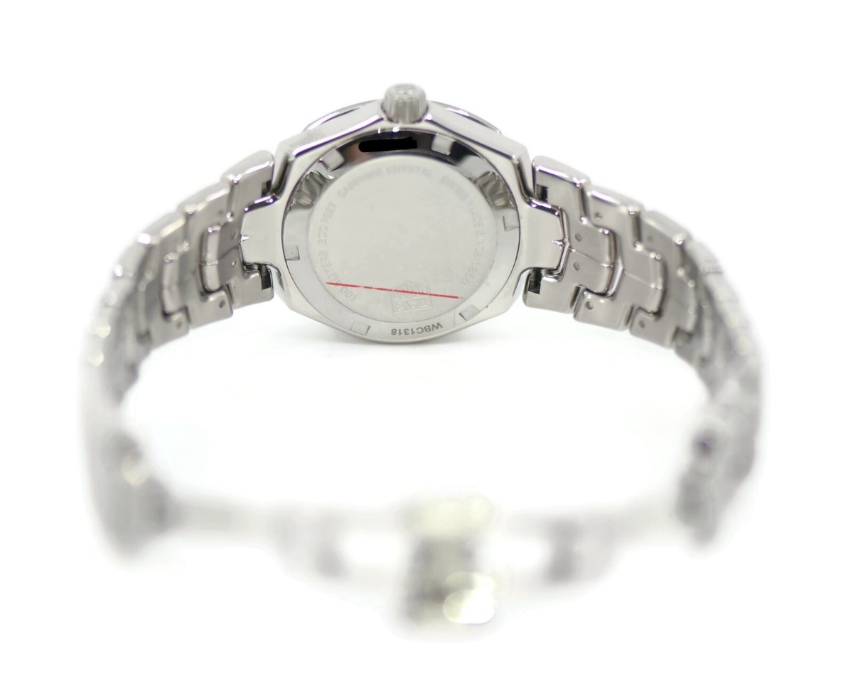 Tag Heuer Link Diamond Stainless Steel Watch WBC1318
