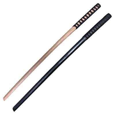 40'' 2pcs Wooden Daito Bokken Practice Training Japanese Samurai Sword Katana Set