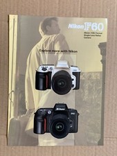 Nikon F60, 1999 Product Brochure 