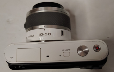 Nikon 1 J1 10.1MP Digital Camera - White (Kit w/ 10mm and VR 10
