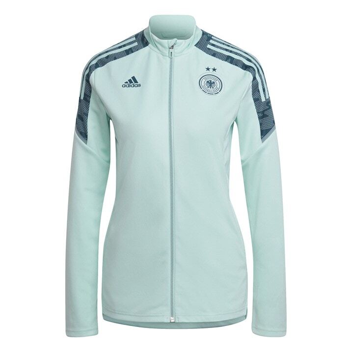 Женский тренировочный спортивный костюм Adidas Womens Germany Sports Casual Top International