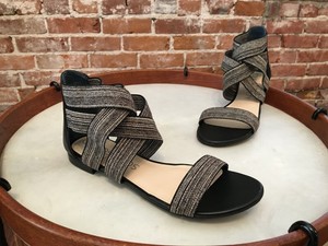 stretch gladiator sandals