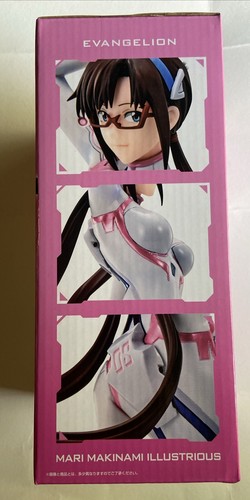 Ichiban Kuji Evangelion Mari Makinami Figure Prize D Height 8.2 in Eva pilots - Picture 3 of 6