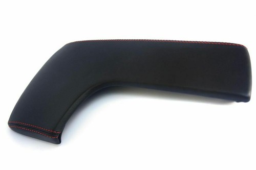 Fits 14-16 Lexus IS350 Vinyl Center Console Lid Armrest Cover Black, Red Stitch - Bild 1 von 6