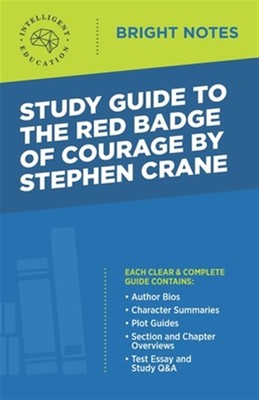 Study Guide to The Red Badge of Courage by Stephen Crane, Brand New, Free shi...