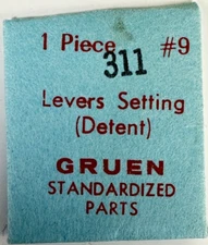 GRUEN  EB443 CAL311 SETTING LEVER DETENT FACTORY WATCH REPAIR PART WP2