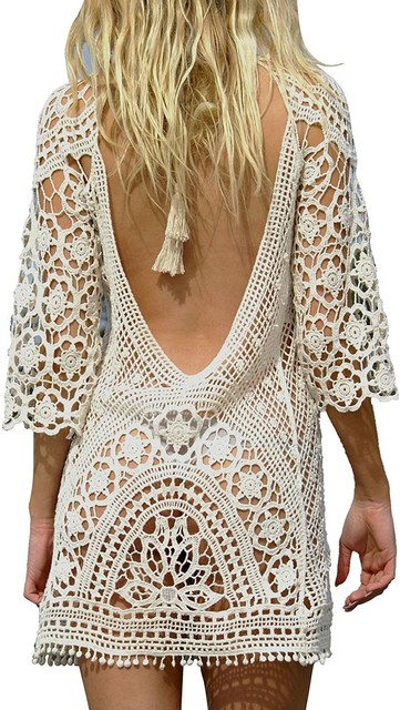 women's bathing suit cover up dress