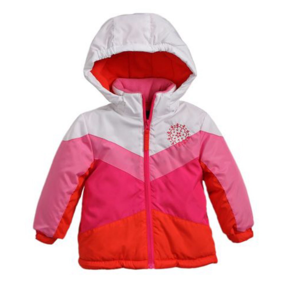 Swiss Tech Baby And Toddler Girl Heavyweight Puffer Jacket,