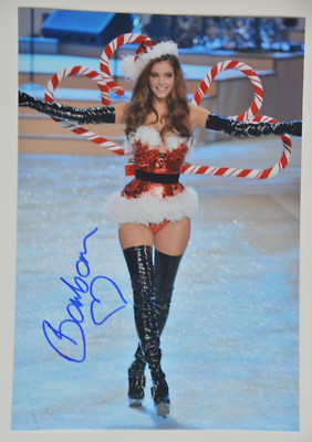 Barbara Palvin  signed Victoria s Secret Sexy 20x30 Foto Autogramm Autograph 1