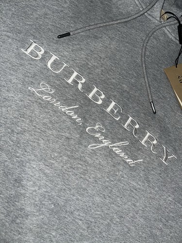 Burberry London England Embroidered Logo Hoodie NWT MSRP $1,000 Men’s M - Picture 2 of 7