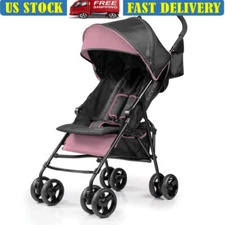 Lightweight Compact Umbrella Stroller W/ Multi-Position Recline & Canopy New