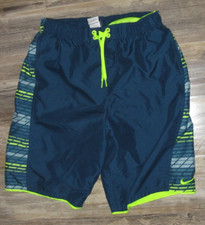 MENS MEDIUM NIKE SWIMSUIT WILL FIT WAIST 28-32 INSEAM 11 POLYESTER