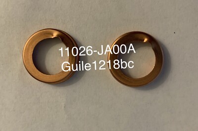 Oil Drain Plug Washer Set Front 10 Pack - Nissan/Infiniti Oil - Foto 10