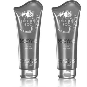 avon planet spa korean charcoal face wash