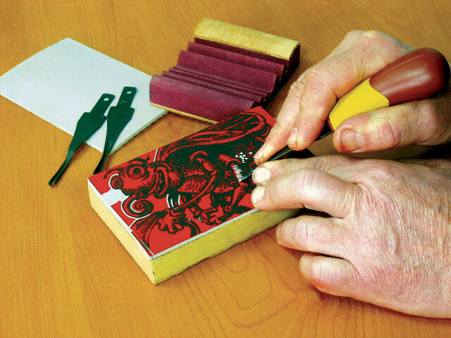 Flexcut Wood Carving New 5 Piece Printmaking Set SK130