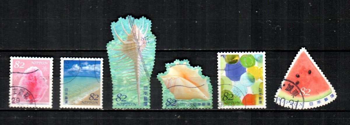 JAPAN Scott's 4117a-f ( 6v ) Summertime F/VF Used ( 2017 ) #3 | eBay