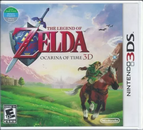 The Legend of Zelda: Ocarina of Time 3D World Edition Brand New Sealed