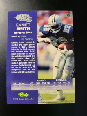 NFL COWBOYS EMMITT SMITH ルーキーカード NFL COWBOYS EMMITT SMITH ルーキーカード EMMITT SMITH ROOKIE Rare
