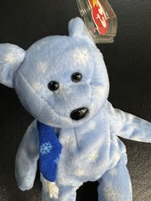Ty Original Beanie Baby 1999 Holiday Teddy Bear Rare Retired Tag Errors