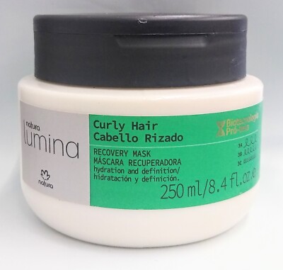 Natura Lumina Curly Hair Recovery Mask 8.4 fl oz / Sealed / Free Shipping